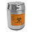 Bel-Art Benchtop Biohazard Disposal Can with Motion-Sensor Lid - Benchtop Biohazard Disposal Can with Motion-Sensor Lid, 1.5L - H13194-1011