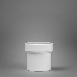 Bel-Art Screw-Cap White Polypropylene Jars - 1/2-oz. Screw Cap Polypropylene Jar - H17906-0000