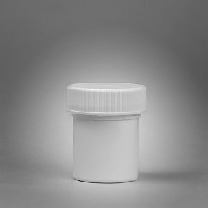 Bel-Art Screw-Cap White Polypropylene Jars - 1-oz. Screw Cap Polypropylene Jar - H17908-0000