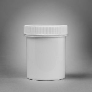 Bel-Art Screw-Cap White Polypropylene Jars - 4-oz. Screw Cap Polypropylene Jar - H17910-0000