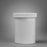 Bel-Art Screw-Cap White Polypropylene Jars - 8-oz. Screw Cap Polypropylene Jar - H17911-0000