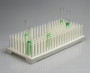 Bel-Art Products Full-View Test Tube Supports - Bel-Art Full-View Test Tube Support for 10 to 13 mm Tubes, 160 Places - H18910-0189