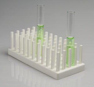 Bel-Art Products Full-View Test Tube Supports - Bel-Art Full-View Test Tube Support for 16 to 20 mm Tubes, 40 Places - H18912-0000