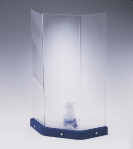 Bel-Art Large Weighted Safety Shields - Weighted Safety Shield, 18.5 lb., Polycarbonate, 19-1/2" x 6-1/2" x 30" - H24962-0000