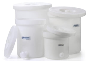 Bel-Art Polly-Crock Polyethylene Tanks with Lids - Polly-Crock Tank with Lid, 3 gal. - H35103-0000