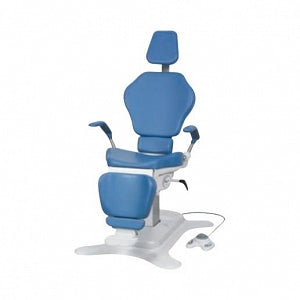 BR Surgical Optomic ENT Exam Chairs - Ergonomic ENT Chair, OP-S7, Blue - BR900-75007S