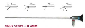 BR Surgical LLC Autoclavable Sinus Scopes - Autoclavable Sinus Scope, 0°, 4 mm Diameter, 175 mm - BR946-4000-175