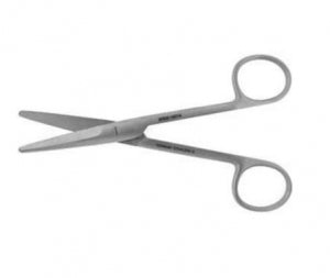 BR Surgical Mayo Scissors - Mayo Scissors, Straight, 9" - BR08-16023