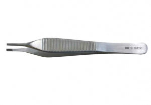 BR Surgical Brown-Adson Tissue Forceps - Brown-Adson Tissue Forceps, 7 x 7 Teeth - BR10-18812