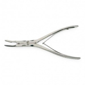 BR Surgical Beyer Rongeur - 7" Double-Action Curved Beyer Rongeur with 3 mm Tip - BR32-20118