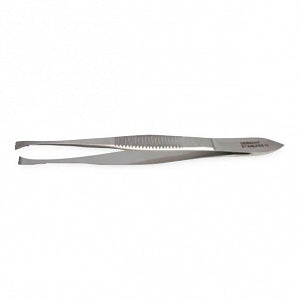 BR Surgical Graefe Forceps - 4-1/4" Graefe Fixation Forceps with Catch - BR43-05211