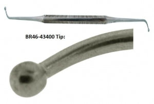 BR Surgical Maxillary Sinus Seeker - Sinus Maxillary Seeker, Double Ended, 8-1/2" - BR46-43400