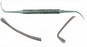 BR Surgical Frontal Sinus Seeker - Frontal Sinus Seeker, Double Ended, 8-1/2" - BR46-43401