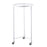 Brewer Hamper Stands - Round Linen Hamper Stand with White Powder Coat Finish, 18" - 33330