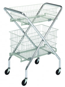 Brewer Basket Carts - Chrome Basket Cart Frame, Frame Only - 63400