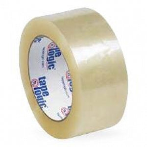 Box Partners Logic Quiet Carton Sealing Tape - Quiet Seal Tape, Clear, 2 mL, 2" x 110 yd. - T902122