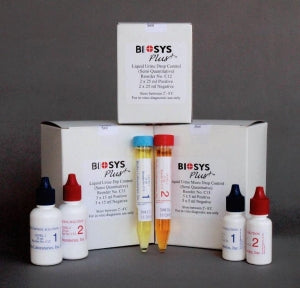 Biosys Laboratories Bilevel Liquid Dipstick Urine Controls - Bilevel Dip-Style Urine Controls, 3 mL x 2 mL x 15 mL - C11