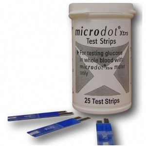 Cambridge Sensors Microdot Xtra Test Strip - Microdot Xtra Strips, 25/Bottle - 200-25