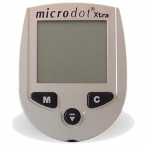 Cambridge Sensors Microdot Xtra Blood Glucose Meter - Microdot Xtra Meter - 201-01