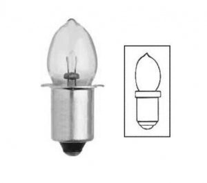 Osram / Sylvania Flashlight Bulbs - Flashlight Bulb, 2.38 V, 1.19W - PR2