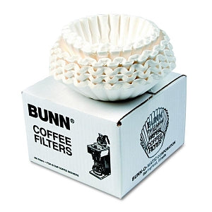 Bunn-O-Matic Bunn-O-Matic Flat Bottom Coffee Filters - Flat Bottom Coffee Filters, 12-Cup Size - BCF-250