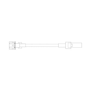 Baxter Healthcare Straight-Type Extension Sets - SET, ANESTHESIA, EXT, MALE LL ADAPTER, 34" - 2C6227