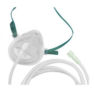 Vyaire AirLife Oxygen Masks - Pediatric Oxygen Mask, Medium Concentration, Under-Chin - 001262