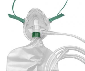 Vyaire AirLife Oxygen Masks - Pediatric Oxygen Mask, High Concentration, Rebreather, without Valve - 001267