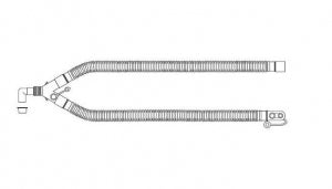 Vyaire Adult Dual-Limb Circuits - Dual-Limb Ventilator Circuit - 1790