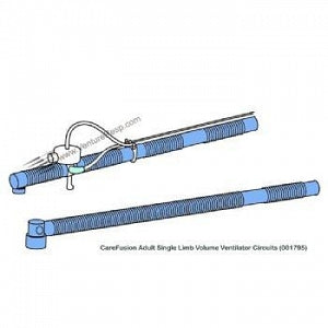 Vyaire Adult Single-Limb Circuits - Single Limb Vent Circuit, Portable - 001795