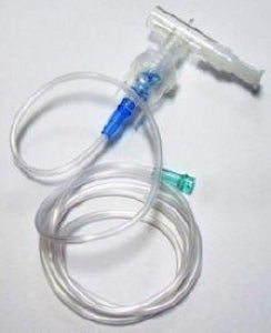 Vyaire Misty Max Nebulizers / Accessories - Misty Max Nebulizer with Tee Adapter and Mouthpiece, 7' Oxygen Tubing - 002434