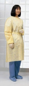 Cardinal Health Yellow Isolation Gown - Yellow Isolation Gown - 1100PG