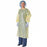 Cardinal Health Yellow Isolation Gown - Yellow Isolation Gown, Thumb Hooks, Universal - 1110PG