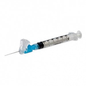 Cardinal Health Magellan Safety Needle and Syringe Combo - Magellan Safety-Slide Hypodermic Needle and Syringe Combo, 3 mL, 25G x 1.5" - 8881833515