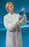 Cardinal Health Fluid Resistant Lab Coats - Fluid Resistant Lab Coat, Traditional Collar - 2201LC