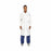 Cardinal Health Fluid Resistant Lab Coats - Fluid Resistant Lab Coat, White, Size L - 2302LC