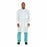 Cardinal Health Fluid Resistant Lab Coats - SMS Lab Coat, White, Knit Collar, Size 3XL - 2315LC