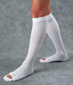 Cardinal Health C. A.R. E. Antiembolism Stockings - CARE Anti-Embolism Stocking, Knee Length, Long, Size M - 23640-145