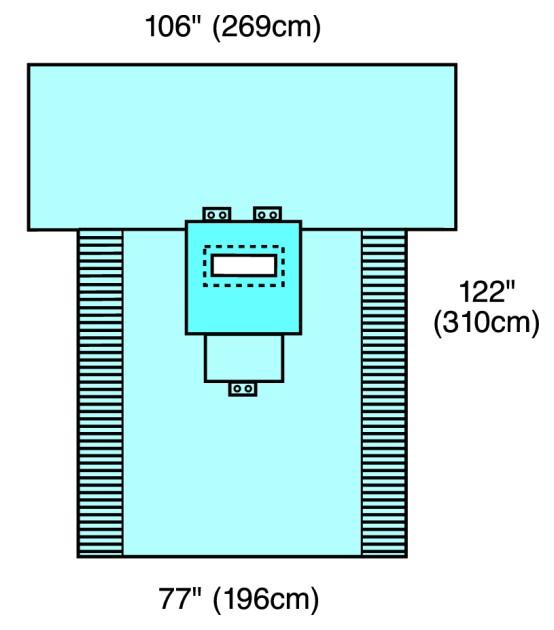 Tiburon Transverse Laparotomy Drape by Cardinal Health