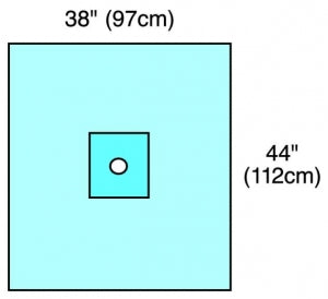 Cardinal Health Angiography Drapes - Brachial Angiography Drape Sheet - 29458