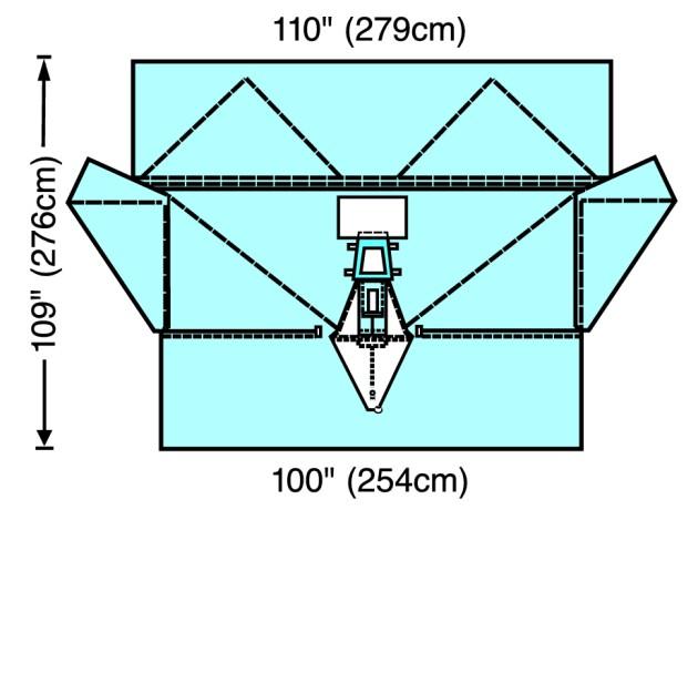 Laparoscopic Assisted Vaginal Hysterectomy Drapes by Cardinal Health