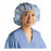 Cardinal Health Spunbond Nonsterile Bouffant Caps - Premium Printed Bouffant Cap, Large, 24" - 3474