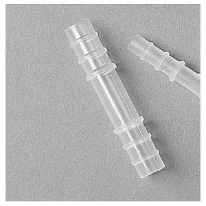 Cardinal Health Medi-Vac Plastic Tubing Connectors - Straight Suction Tubing Connector, Nonsterile, 1/4" - 353A