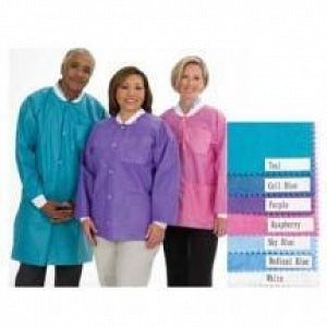 Cardinal Health Disposable HipLength Lab Jackets - Medical Lab Jacket, Hip Length, Disposable, Blue, Size 2XL - C3630MB2XL