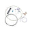 Cardinal Health Kangaroo Naso-Jejunal Feeding Tubes - Kangaroo Nasojejunal Feeding Tube with 7 g Enfit Weighted Tip, 60" x 12 Fr - 8884752505E