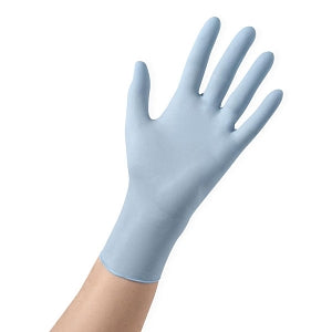 Cardinal Health FLEXAL Comfort Nitrile Exam Gloves - Flexal Touch Powder-Free Nitrile Exam Gloves, Blue, Size M, Nonsterile - 88FS03M