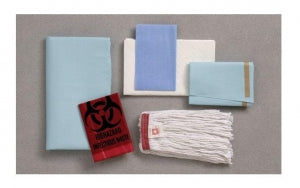 Cardinal Health Basic Packs - Universal Basic Procedure Pack with 2 Side Drapes, Adhesive; 1 Foot Drape, Adhesive; 1 Head Drape, Adhesive; 1 Absorbent Towel; 1 Mayo Stand Cover, Reinforced Poly, 23" W; 1 Suture Bag - 9106