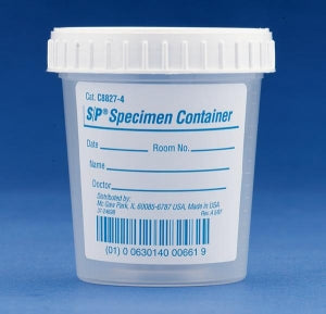 Cardinal Health S / P Specimen Containers - Specimen Container with Lid, Urine, Nonsterile - C8827-14