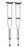 Cardinal Health Adjustable Aluminium Axillary Crutches - Adjustable Axillary Crutch, Adult, 62-70, 300 lb. - CA901AD