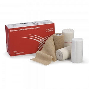 Cardinal Health Compression Bandages - Compression Bandage, 4" x 5 yd., Sterile - CAH45S